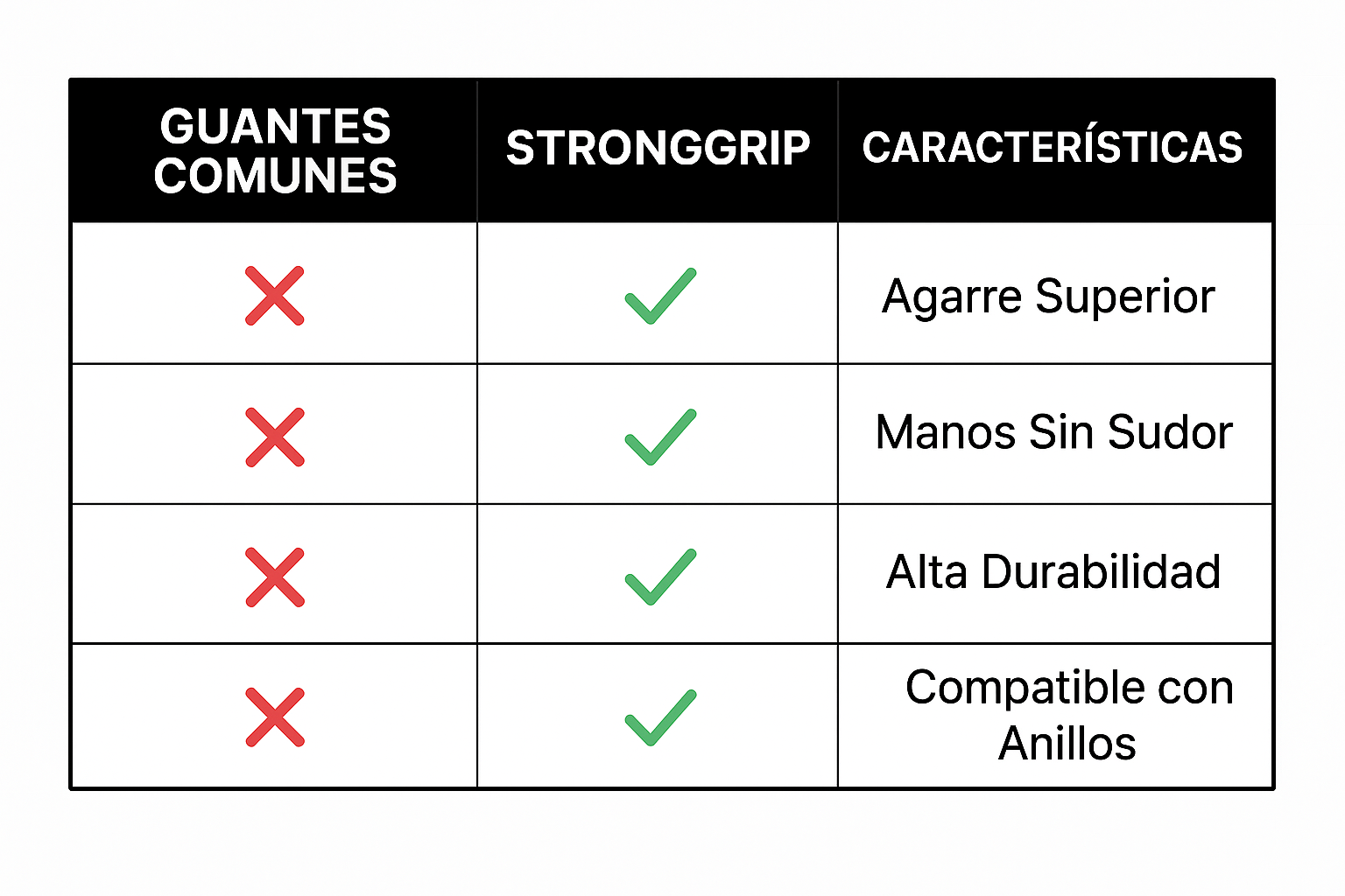 Tabla simple StrongGrip
